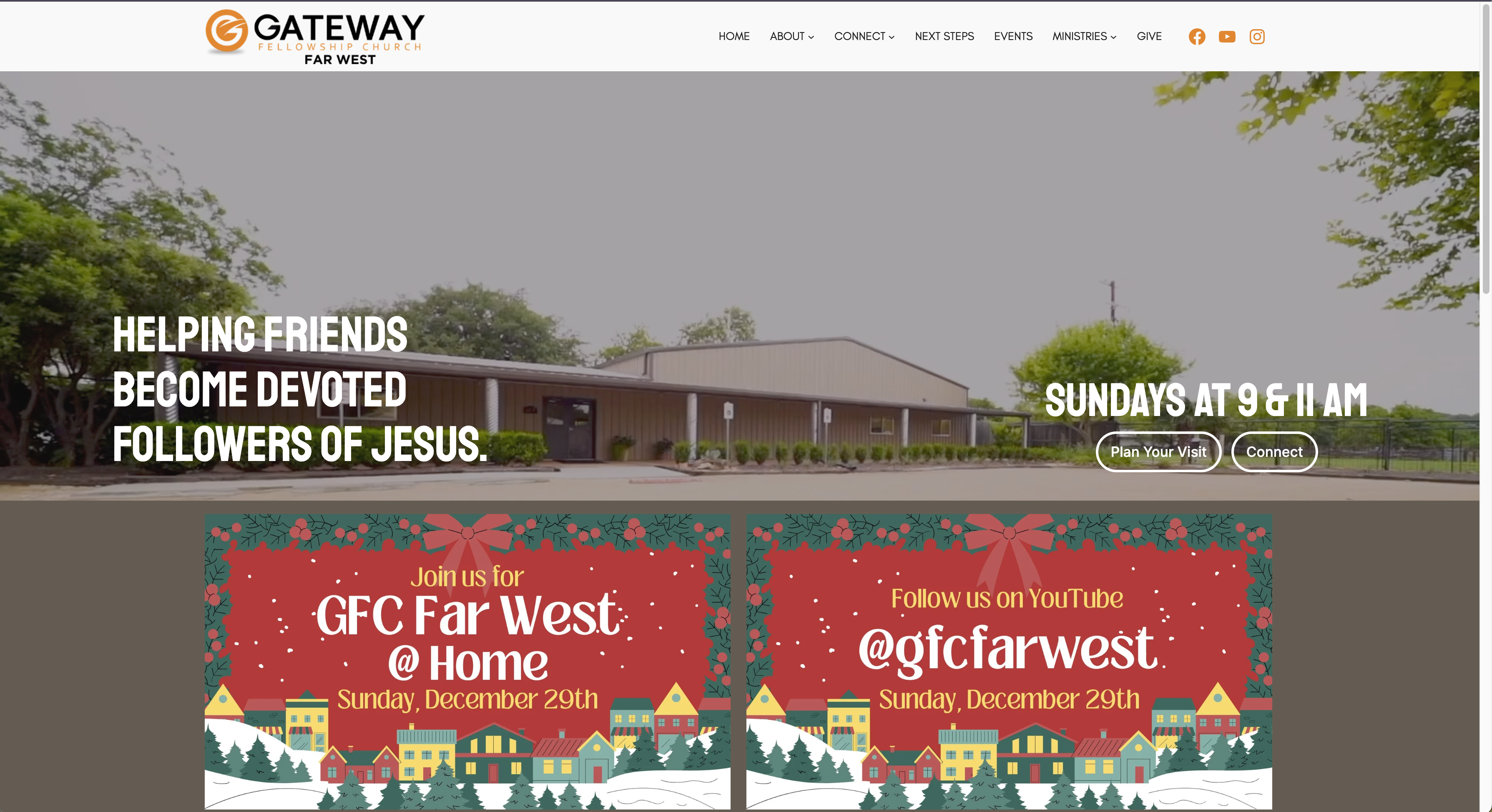 GFC Far West campus website